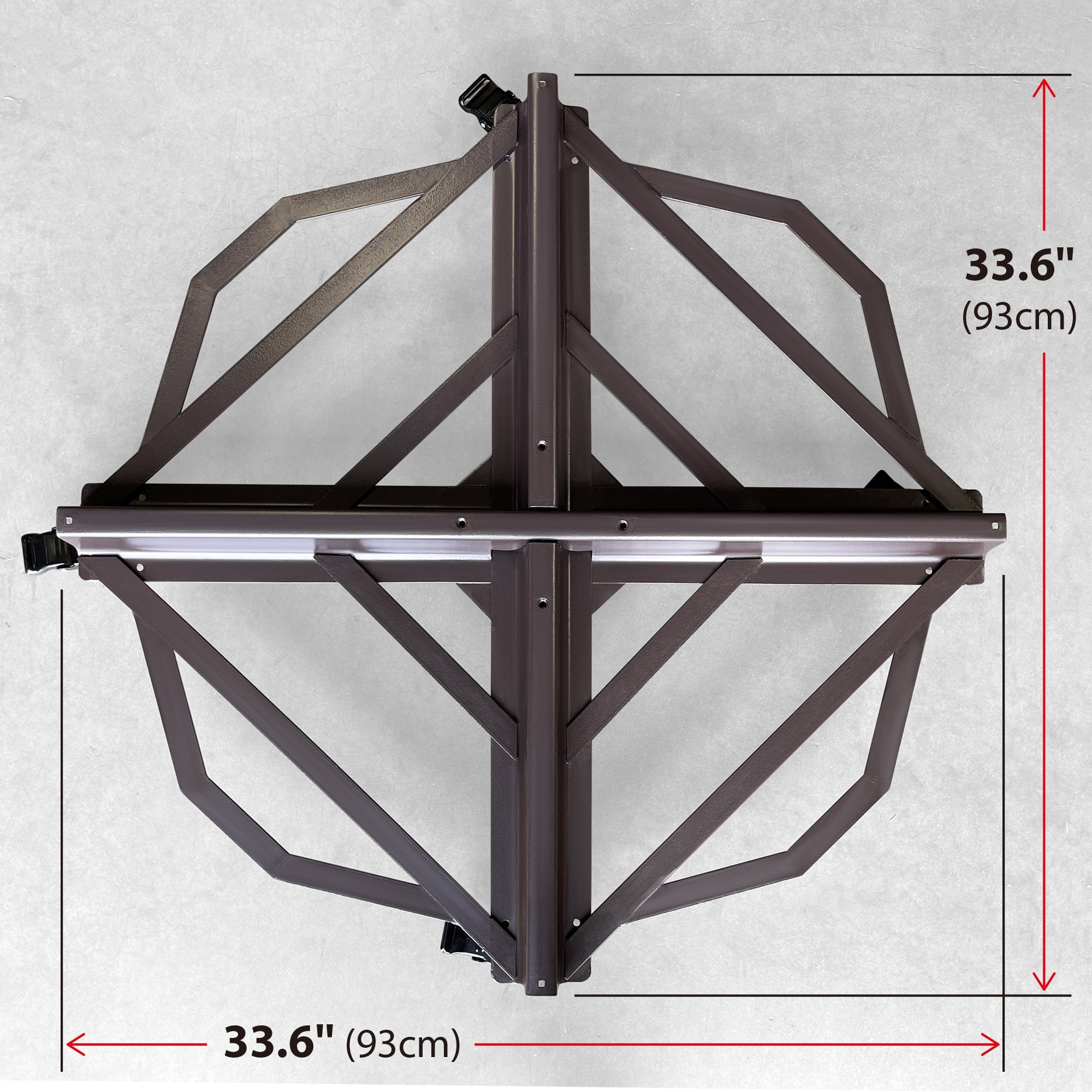 SUNNYOUTDOOR Patio Umbrella Base Rolling Planter Umbrella Crossing Base for Outdoor Market Umbrella, with 5 wheels