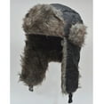 thumbnail image 1 of SUNNYOUTDOOR Winter Hats Men Aviator Soft Faux Fur Ear Flaps Hat Cap Winter Ski Trapper (dark grey), 1 of 2