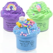 SUNNYPIG 6-7-8-9-10 Year Old Girl Gifts-Toys for 5-6-7-8 Year Old Girls Butter Slime Kit for Boys Toys Age 5-10 Cloud Slime Kit for Kids Birthday Gifts for Kids Age 5 6 7 Party Favor Stress Relief Toy