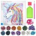 thumbnail image 1 of SUNNYPIG Gifts for 9 10 11 Year Old Girls, Diamond Art Kit for Kid Age 8 9 10 Presents Arts and Crafts for Kids Teenage Girl Toys Gifts Age 6-8-10-12 Painting By Number for Children Adults, 1 of 7