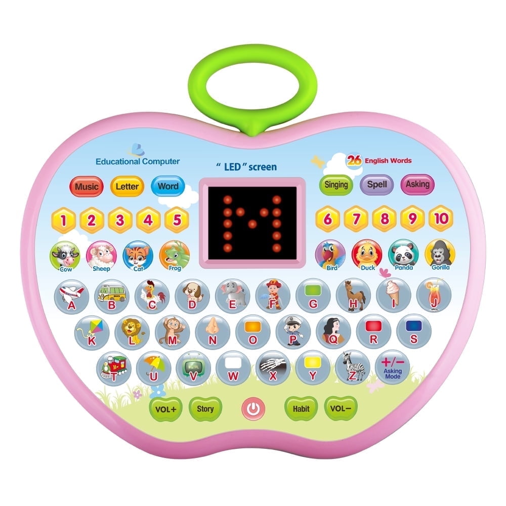 SUNNYPIG Educational Toys for Toddlers, Learning Tablet, Alphabet ...