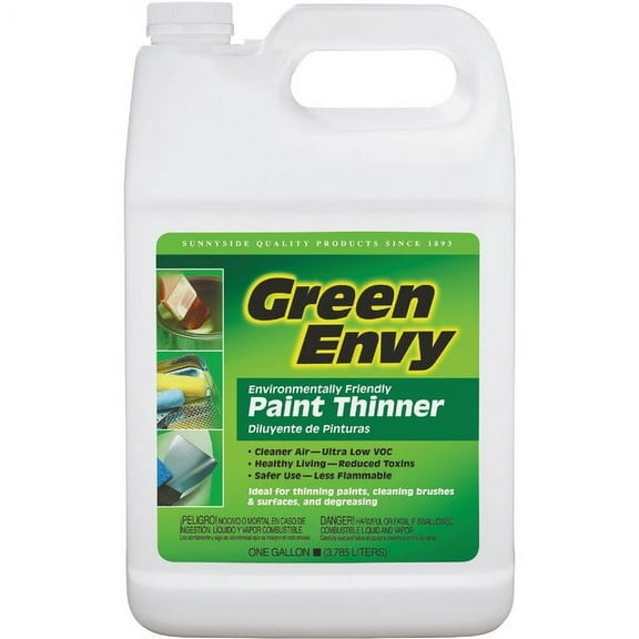 Sunnyside Green Envy Latex-Oil Paint Thinner - Waterborne - 1 Gallon Green