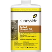 Sunnyside Boiled Linseed Oil - Glossy Finish, Liquid - 1 Quart