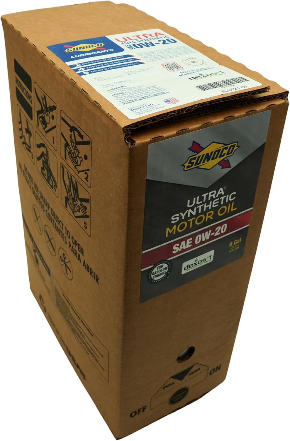 SUNOCO 5933-006 (5933) Ultra Full Synthetic 5W-30 Motor Oil – API SQ ...