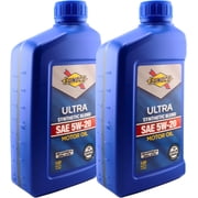 SUNOCO 721056 7473 Ultra Synthetic Blend 5W-20 Motor Oil   API SQ/ILSAC GF-7A   1 Quart Pack of 2