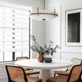 thumbnail image 1 of SUNOFF Zebra Blinds – Cordless & Custom Size Dual-Layer Shades, Modern & Safe Design for Home or Office!69" W x 72" H, White, 1 of 4