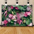 thumbnail image 1 of SUNOLIFE 10x8ft,Tropical Jungle Backdrops,Summer Palm Leavese Photography Background Green Plants Party Backdrop Banner, 1 of 4