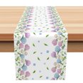 thumbnail image 1 of SUNOLIFE Spring Floral Table Runner,Flower Plants Kitchen Dining Table Decoration for Home Party 13 x 60 Inch, 1 of 4