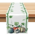 thumbnail image 1 of SUNOLIFE Thanksgiving Table Runner Fall Autumn Pumpkins Kitchen Dining Table Linens 13 x 60 In, 1 of 4