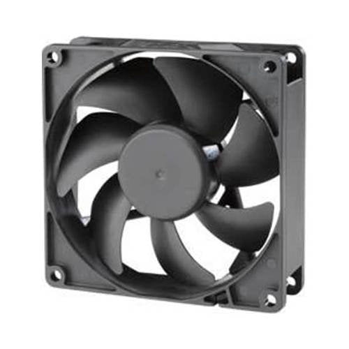 SUNON PF92251B1-000U-A99, DC Fans DC Fan, 92x25mm, 12VDC, 75CFM, 4.7W, 47dBA, 4500RPM, 0.35inch H2O, 2Ball Bearing, Auto Restart
