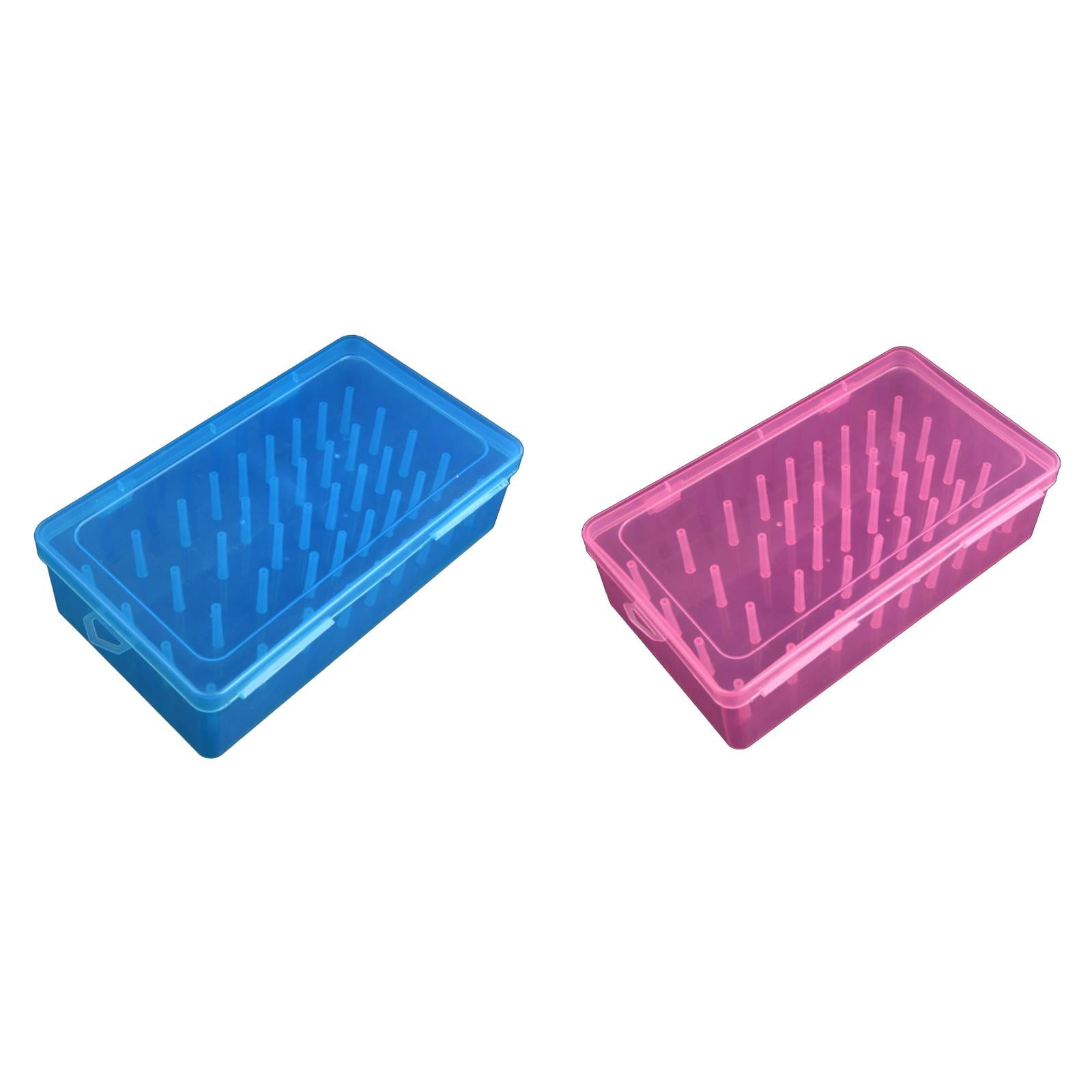 SUNONESIE 2/1pcs 42 Spools Thread Holder Organizer Clear Sewing Storage ...