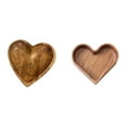 thumbnail image 1 of SUNONESIE2pcs Bamboo Serving Tray Heart Shaped Cheese Board Charcuterie Board Wood Serving Platters Valentine'S Day Mother Day Kitchen Table Decorations Supplies, 1 of 1