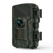 SUNOYAR 24MP Trail Camera, 1080P HD Game Camera with Night Vision, 0.3s Trigger Speed, 130°Wide-Angle, IP65 Waterproof, Hunting Camera for Wildlife Monitoring