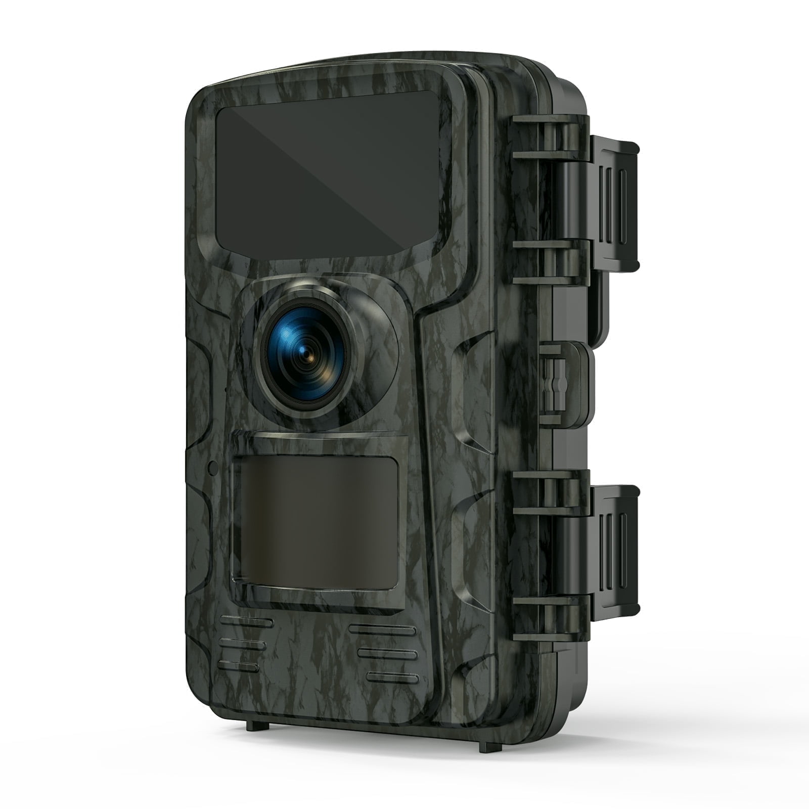 SUNOYAR 16MP Trail Camera, 1080P HD Game Camera with Night Vision, 0.8s Trigger Speed, 90°Wide-Angle, IP66 Waterproof, Hunting Camera for Wildlife Monitoring