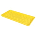 thumbnail image 1 of SUNPACK 10” x 20” Heavy Duty Shallow Plastic Seed Starting Tray, Yellow, 1" - No Drainage Holes, Perfect for Greenhouses or Indoor Gardening, 1 of 3