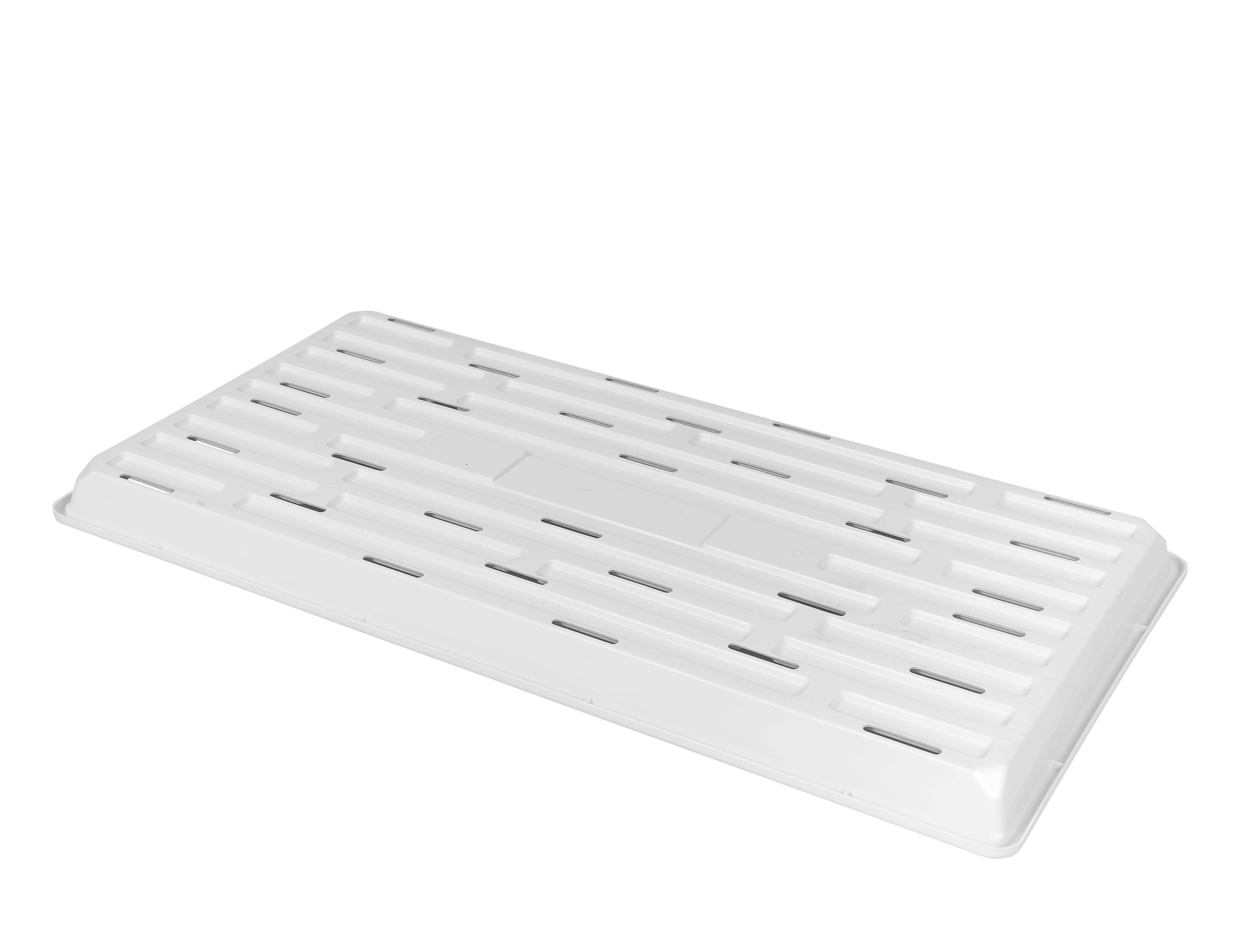 SUNPACK 10” x 20” Indoor Gardening Shallow Plastic Seeding Tray with