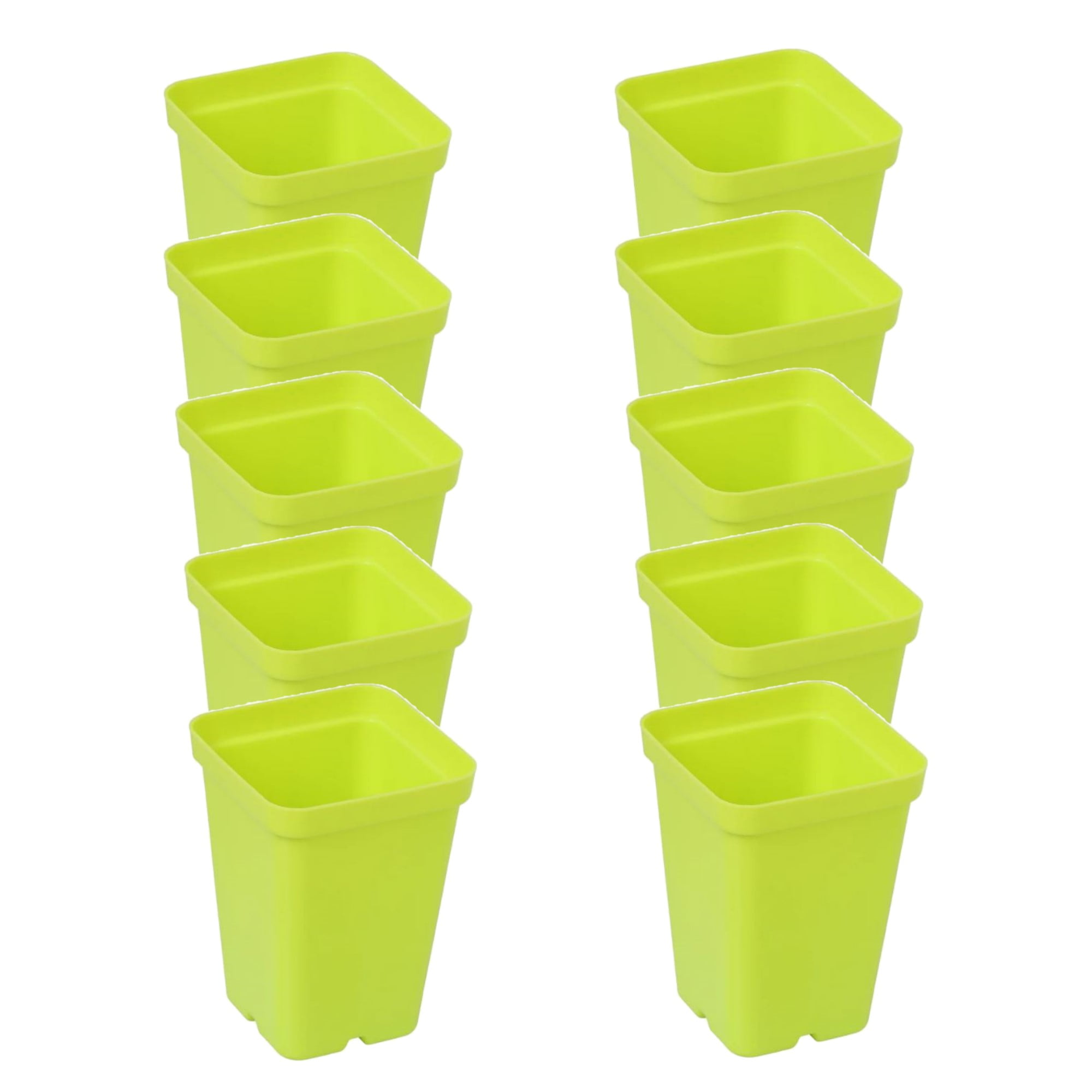 Sunpack 2.5" Square Pot, Lime Green - Image 4