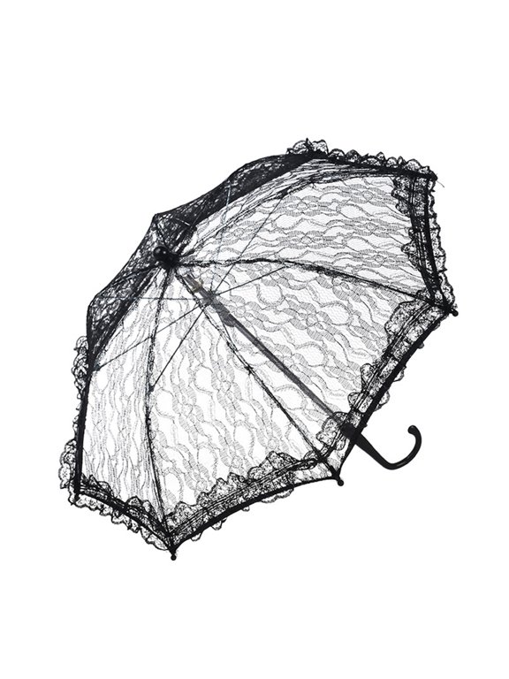 Lace Umbrella Parasol Vintage Umbrellas for Bridal Shower Theatrical Performance