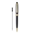 thumbnail image 1 of SUNRI Luxury Retractable Ballpoint Pen Black Ink Pen 0.5mm Point for Men Women Professional Executive Office Creative Present, 1 of 19