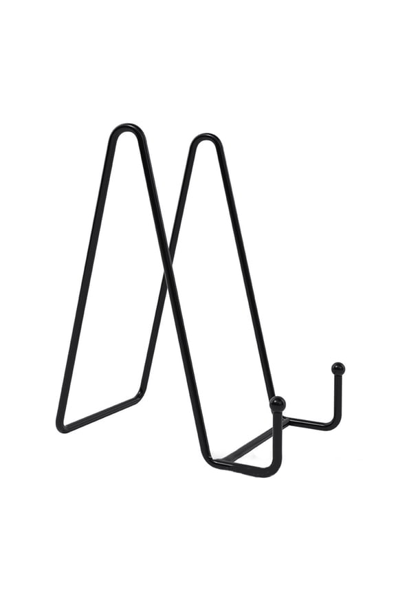 Plate Stands for Display Iron Easel Display Stand Holder Metal Frame for Pictures Photo Decorative Dish Tabletop Art