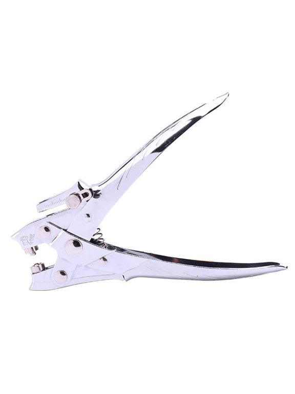 Portable Single Hole Punch Heavy Duty Hole Puncher Adjustable Handheld Hole Puncher 30 Sheet Capacity for Students Adult