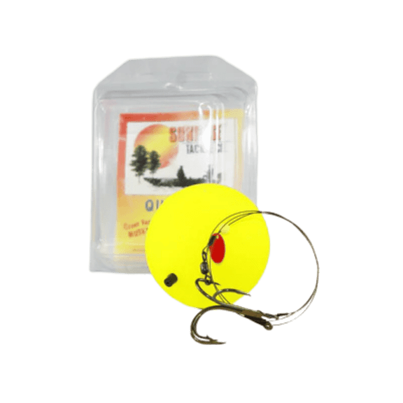 SUNRISE TACKLE BOBBER KIT MUSKY W/LZR RD - YELLOW