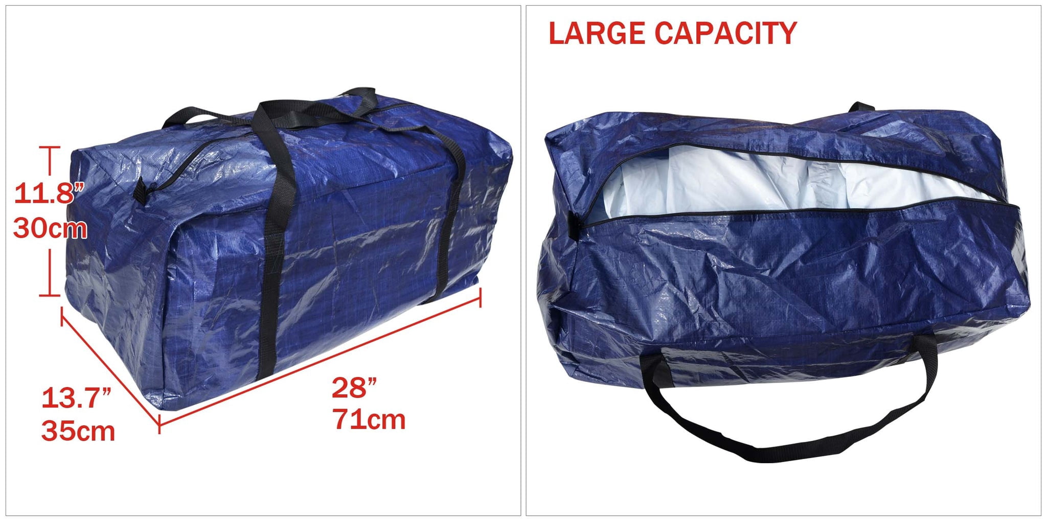 SUNRISEUMBRELLA Storage Tote Shopping Traveling Grocery Bag Storage Bag 10 pcs
