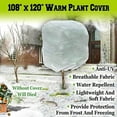 thumbnail image 1 of SUNRISEUMBRELLAWarm Worth Plant Cover Tree/Shrub Cover Plant Protecting &Frost Protection Bag (120” H x 108” Dia.), 1 of 4