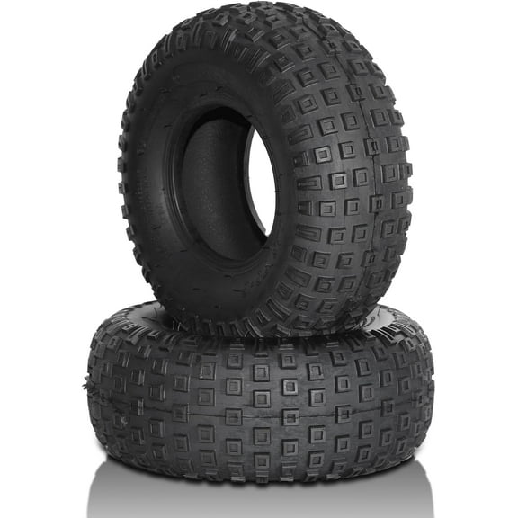 SUNROAD Set of 2 ATV UTV at Tires 145/70-6 6PR ATV SPORT Tubeless TIRES Replacement Mud All Terrain UTV Tires