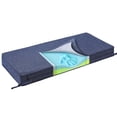 thumbnail image 1 of SUNROX Gel Memory Foam 42” x 16” Heather Indigo Outdoor Seating Cushion, Water Resistant, 1 of 7