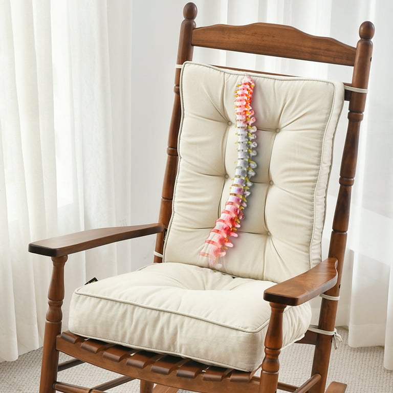 SUNROX Memory Foam Non Slip Rocking Chair Cushion, Set of