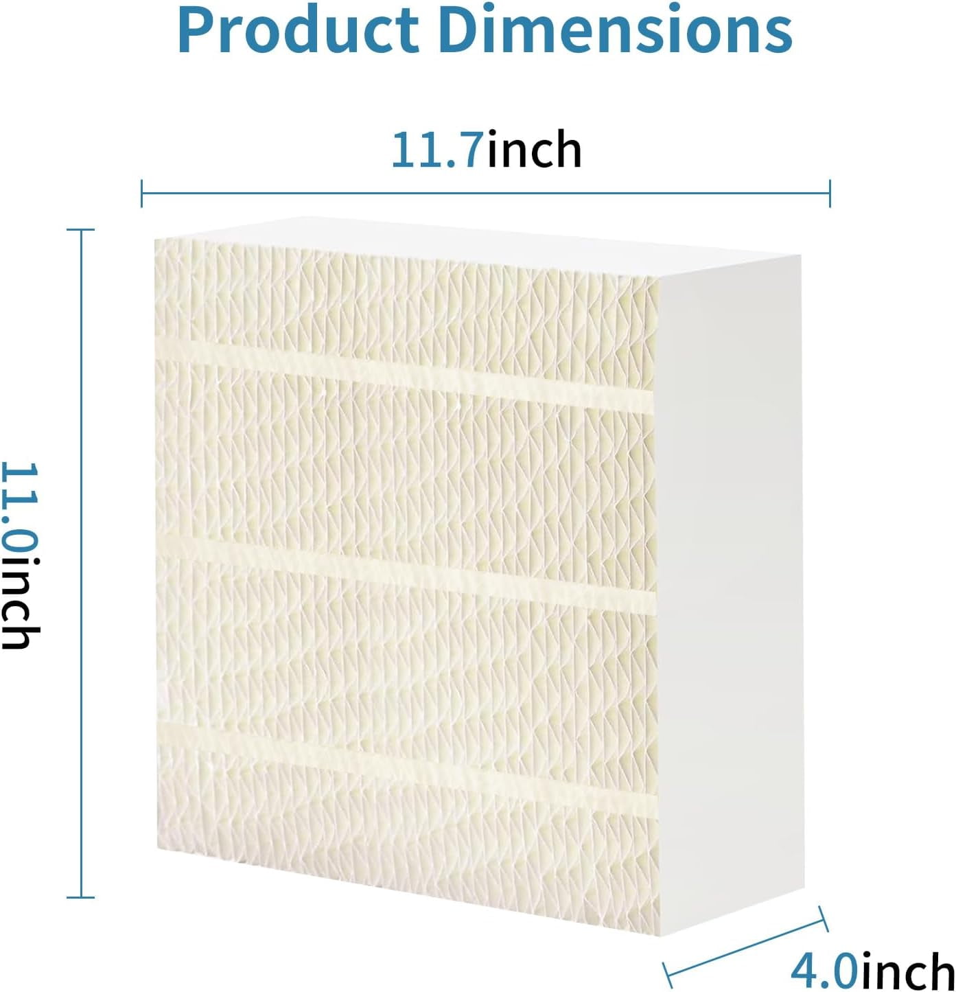 SUNRRA1043 Humidifier Filter Compatible with AIRCARE EP9500 EP9700 Space Saver Large Evaporative  (4 Pack)