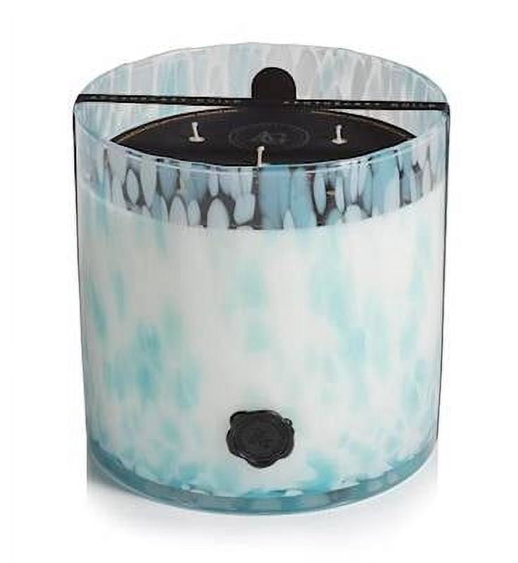 SUNSET BEACH Zodax Apothecary Guild Opal Glass Large 5-Wick Scented Jar Candle - 128 oz