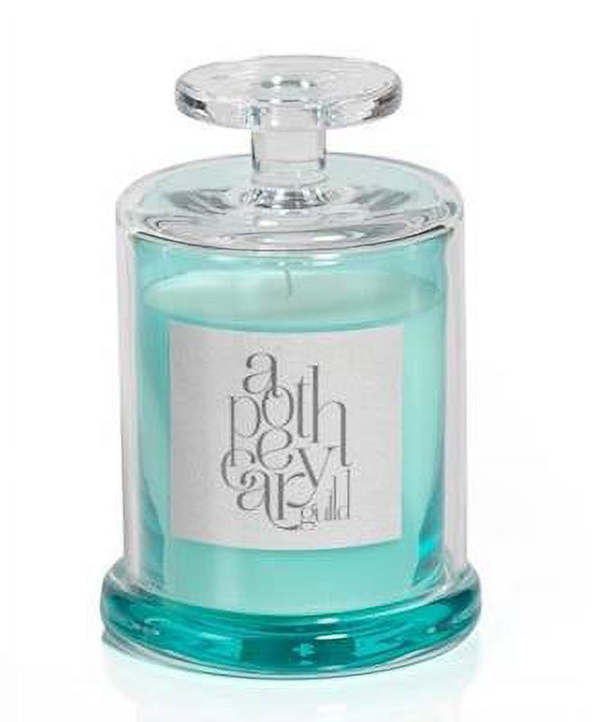 Sunset Beach Scented Glass Jar Candle with Cloche