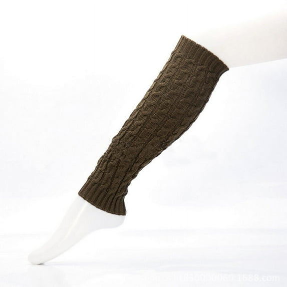 SUNSIOM Leg Warmer Women Warm Knee High Winter Knit Crochet Legging Boot Socks Slouch