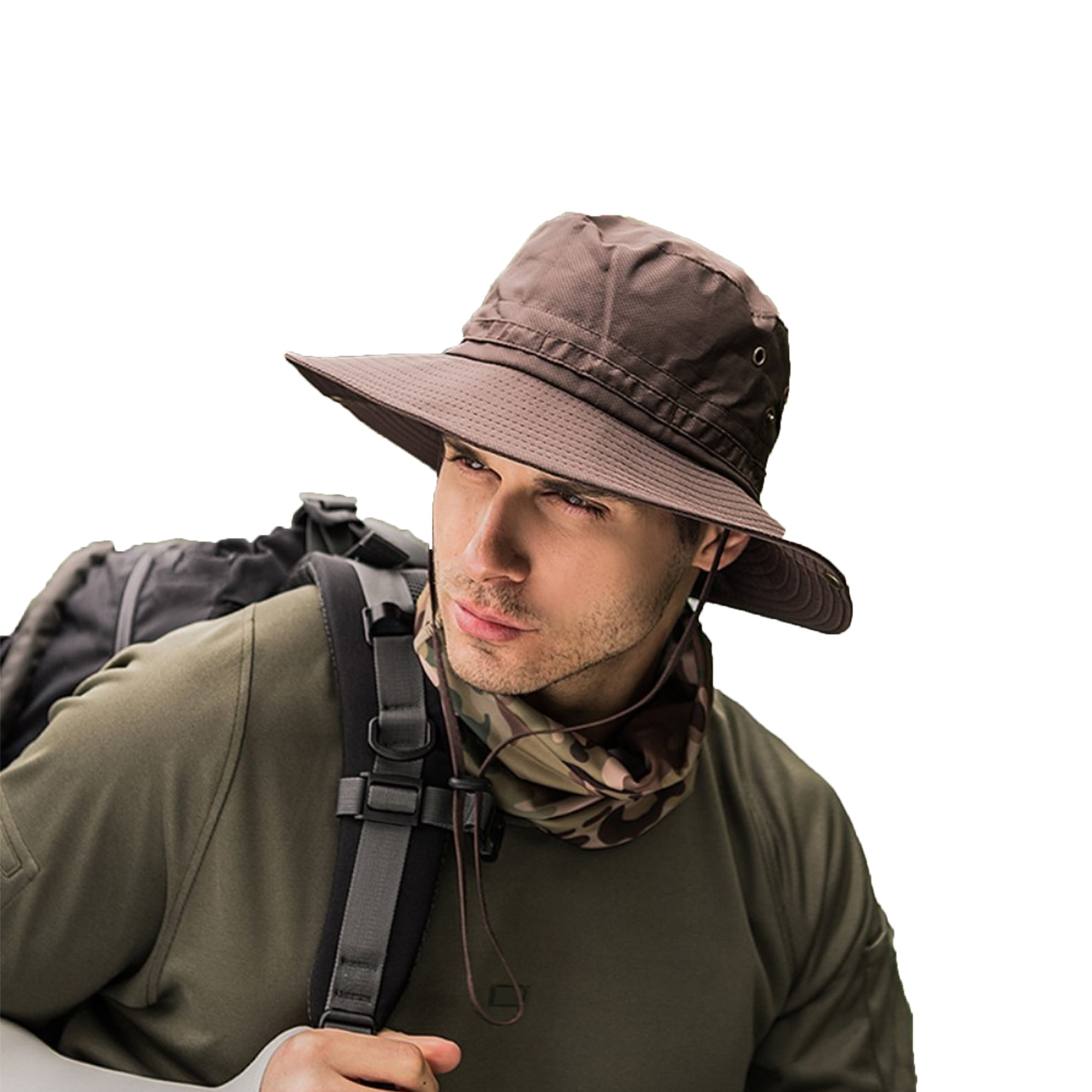 Camouflage Wide Army Green Bucket Hat For Fishing, Hunting, Hiking Unisex  Boonie With Brim 10 312953 From Bbcuv, $36.03