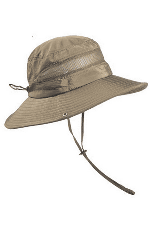 SUNSIOM Mens Sun Hat Bucket Fishing Hiking Cap Wide Brim UV Protection Hat