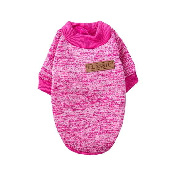 SUNSIOM Small Dog Clothes Pet Winter Cotton Sweater Puppy Clothing Warm Apparel Coat