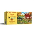 thumbnail image 1 of SUNSOUT INC - A Day on the Farm - 300 pc Jigsaw Puzzle by Artist: Liz Goodrick Dillon - Finished Size 18" x 24" - MPN# 59760, 1 of 5