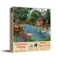 thumbnail image 1 of SUNSOUT INC - Afternoon fishing - 1000 pc Jigsaw Puzzle by Artist: Bigelow Illustrations - Finished Size 20" x 27" - MPN# 31565, 1 of 5