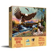SUNSOUT INC - Arriving Home - 1000 pc Jigsaw Puzzle by Artist Rafael Trujillo - Finished Size 20" x 27" - MPN# 42354