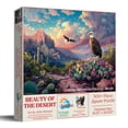 thumbnail image 1 of SUNSOUT INC - Beauty of the Desert - 500 pc Large Piece Jigsaw Puzzle by Artist: John Stewart - Finished Size 19.25" x 26.625" - MPN# 77096, 1 of 5