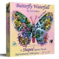 thumbnail image 1 of SUNSOUT INC - Butterfly Waterfall - 1000 pc Special Shape Jigsaw Puzzle by Artist: Lori Schory - Finished Size 24" x 35" - MPN# 95234, 1 of 5