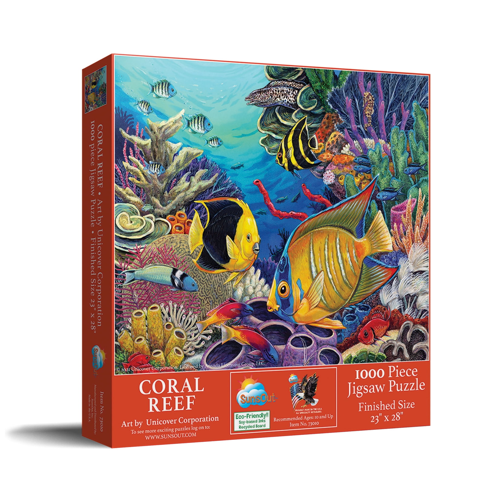 SUNSOUT Caress 1000-Piece Jigsaw Puzzle By Keith Mallett - Finished Size 23" X 28", Made In USA