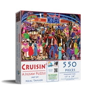 SUNSOUT INC - Cruisin - 550 pc Jigsaw Puzzle by Artist Neal Taylor - Finished Size 15 x 24 - MPN# 61512