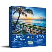 SUNSOUT INC - End of Day Play - 550 pc Jigsaw Puzzle by Artist: Celebrate Life Gallery - Finished Size 15" x 24" - MPN# 30116