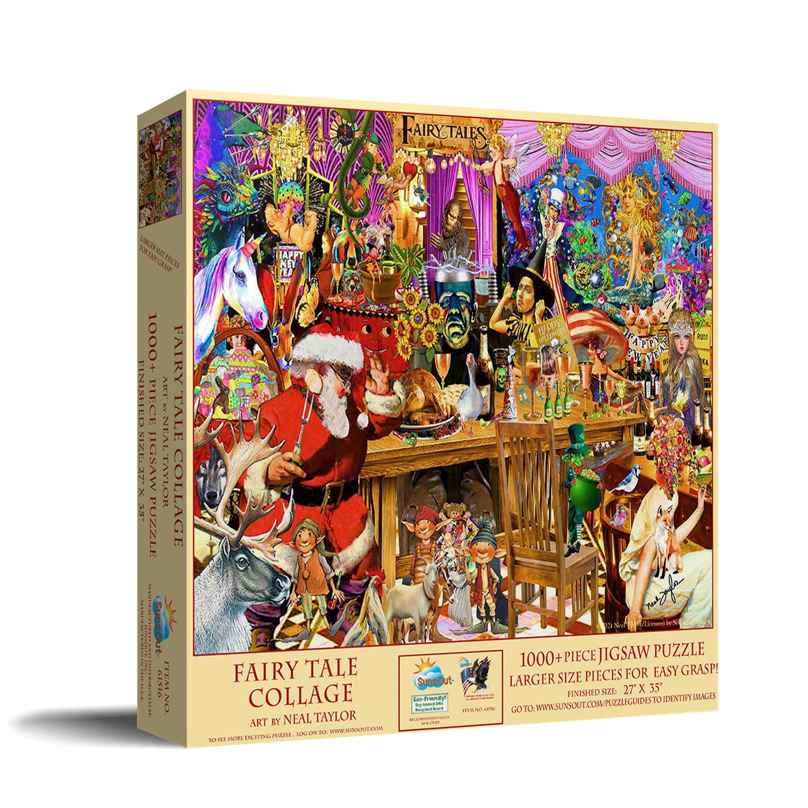 Ravensburger Glitter Challenge Puzzle – 1000-Piece Difficult Puzzle For Adults & Teens 14+