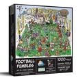 thumbnail image 1 of SUNSOUT INC - Football Fumbles - 1000 pc Jigsaw Puzzle by Artist: Jonny Hawkins - Finished Size 20" x 27" - MPN# 80140, 1 of 5