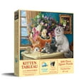 thumbnail image 1 of SUNSOUT INC - Kitten Tableau - 500 pc Jigsaw Puzzle by Artist: Image World - Finished Size 18" x 24" - MPN# 42929, 1 of 6