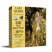 SUNSOUT INC - Last Queen - 550 pc Jigsaw Puzzle by Artist Nene Thomas - Finished Size 15" x 24" - MPN# 67837